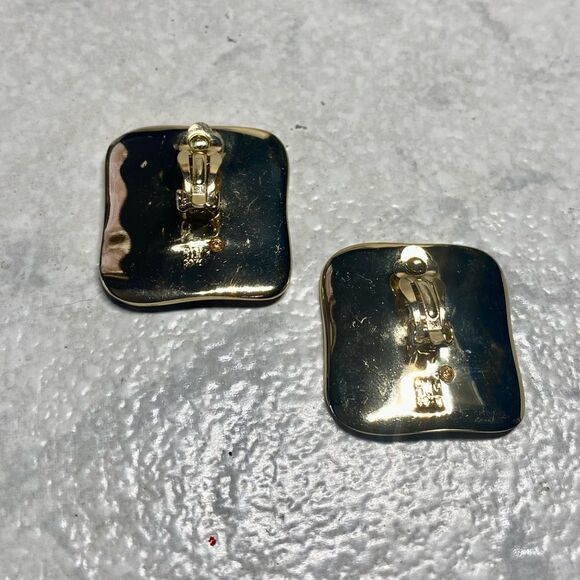 Robert Lee Morris Sculptural Earrings - Picture 2 of 2